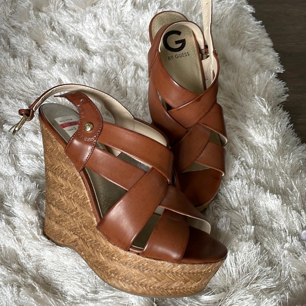 Brown wedges - BRAND NEW